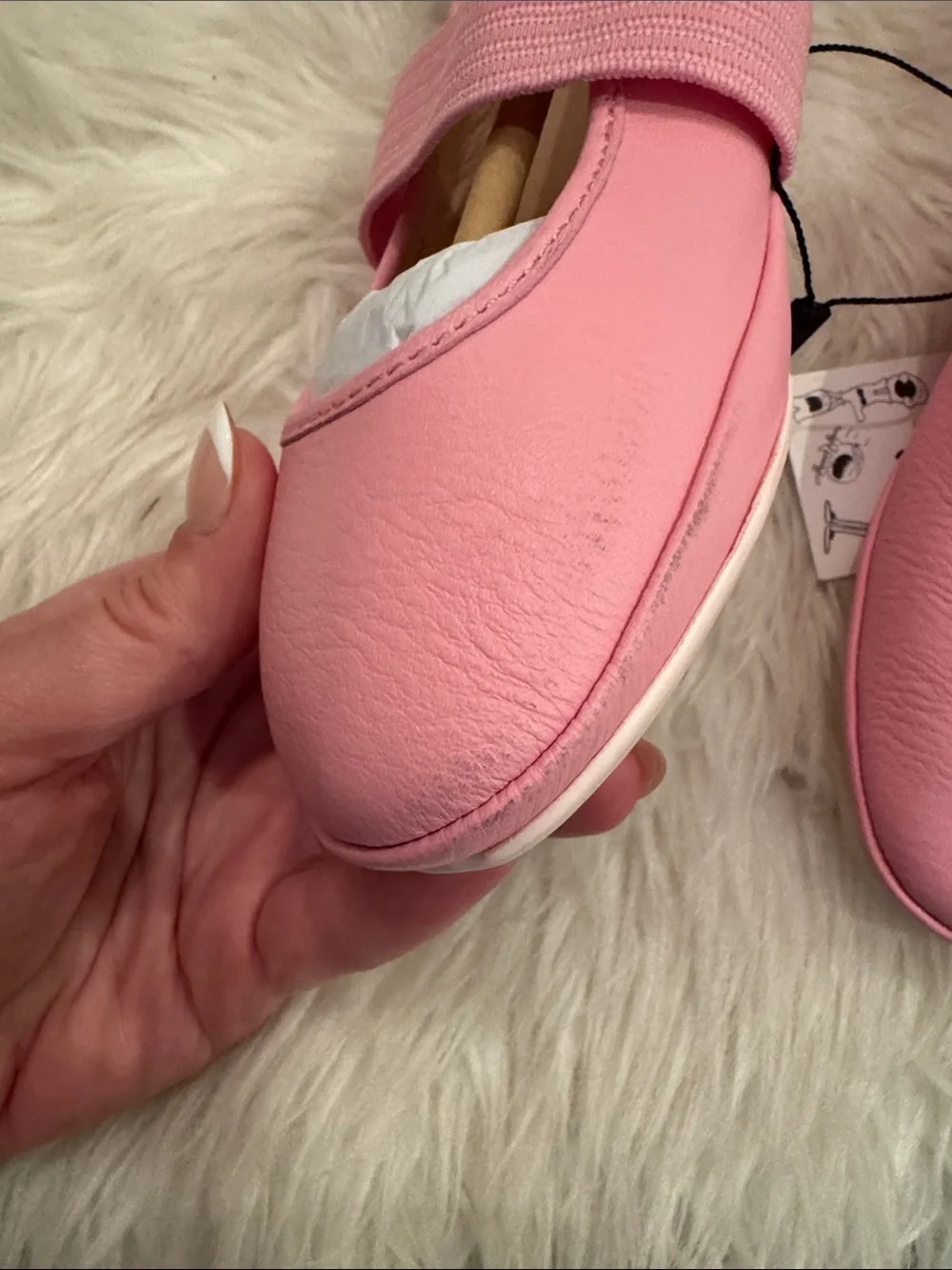 NWT Size 1 Camper Shoes Pink Sella Bombon Mary Jane Shoes with Elastic Strap!